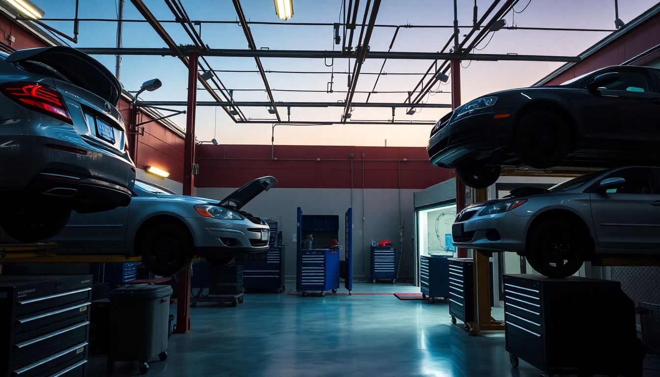 Auto Body Shop Security in Ontario: Protecting Vehicles and Equipment