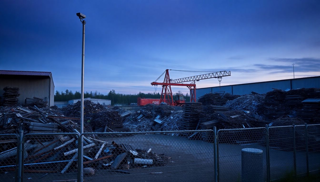 Scrap Yard Metal Theft in Ontario: How Recycling Operators Protect Themselves